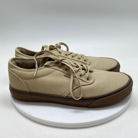 Vans Atwood Mens 8 Brown Athletic Skateboard Canvas 500714 Shoes Sneakers - Picture 1 of 10
